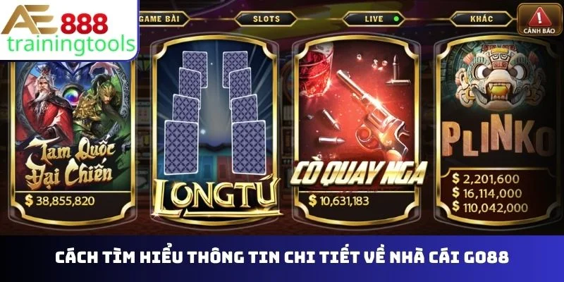 Tìm hiểu thông tin chi tiết về nhà cái GO88